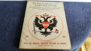 RUHR AMERICAN Catalog Weapons Ammunition War Sporting 1968 Vintage Hunting - Picture 1 of 10