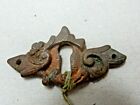 Rococo Style Escutcheon   Upcycle  Brass 52 /27 Mm   Old Itemnice Quality