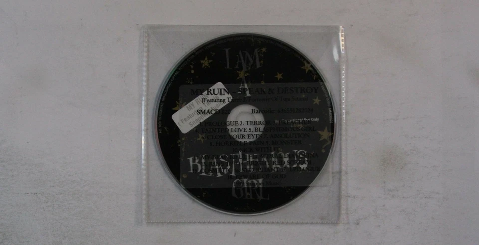 My Ruin Speak & Destroy UK Adv CD 1999 Stickercover - Bild 1 von 1