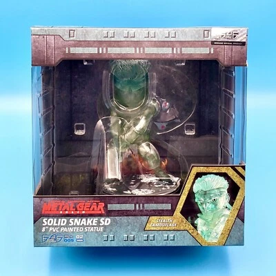 Metal Gear Solid Snake Stealth Camuflaje Estatua 8" Iluminado PVC Figura Oficial Foto 1 de 4
