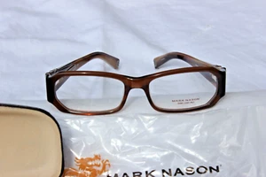 NUOVISSIMO - CORNICI OTTICHE MARK NASON MN DESSA MARRONE CHIARO 51-16-135 LOGO CROCE - Foto 1 di 7