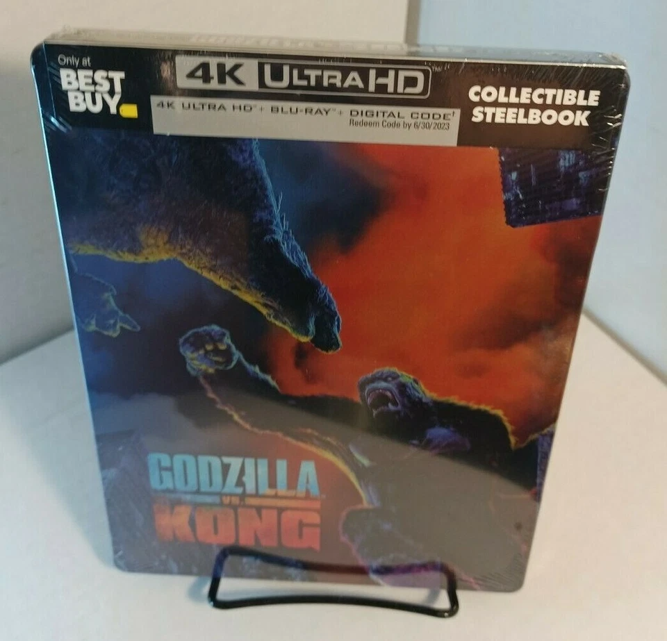 Godzilla VS Kong 4k Steelbook Feedbacktrusted SELLER Best Buy