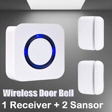 Door Bell Wireless Door Sensor Door Gate Entry Alarm Chime Doorbell Alert Motion