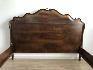 GUIDO ZICHELE Venetian Collection Italian Made Wood King Bed - Picture 1 of 9