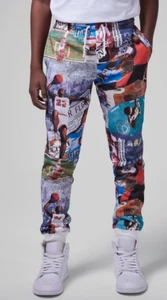 Jordan MJ Brooklyn Boy's Pants - Multicolor - Picture 1 of 5
