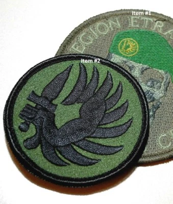 Legión Extranjera Francesa Fuerzas Especiales Veikrô 2-PATCH Juego: - Imagen 1 de 4