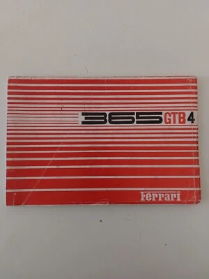 Ferrari 365gtb4 Daytona Catalogo Parti Di Ricambio Con Aggiornamento - Immagine 1 di 4