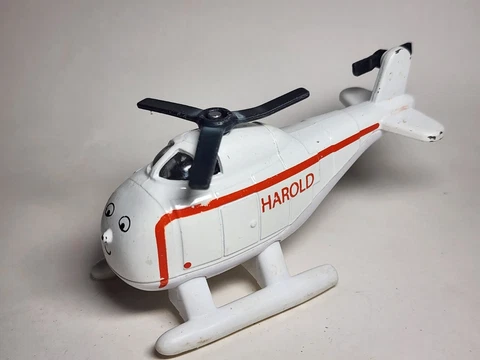 Harold Helicopter - Thomas The Train & Friends - Diecast Metal Take N Play 2012 Cover