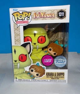RARE CHASE Kirara & Shippo FE 1311 Inuyasha Funko Pop! New Mint Box +Hard Stack - Picture 1 of 6