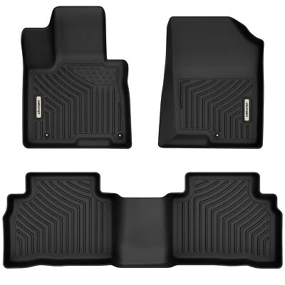 3D Molded Floor Mats Liners For 2022-2025 Hyundai Tucson All-Weather TPE Rubber - Изображение 1 из 4