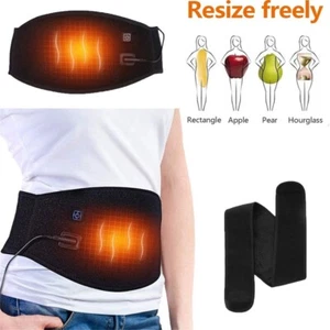 Massage Belt Electric Infrared Heated with Back Support Waist Heating Massager - Picture 1 of 14