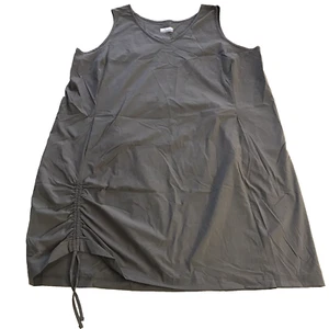 Columbia Women Anytime Casual III Dress Stain Resistant Sun Protection Gray 3XL - Picture 1 of 9