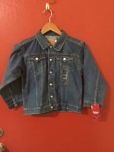 NWT Levi’s Kids Jean Jacket Size 7R LVB-JKT-4574 - Picture 1 of 6