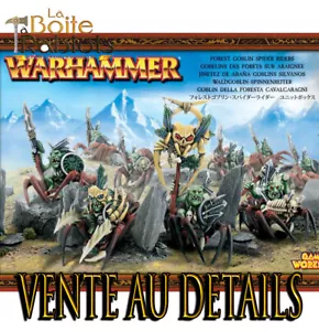Warhammer Age of sigmar Gloomspitz Gitz Chevaucheurs d'araignées Vente au détail - Foto 1 di 16