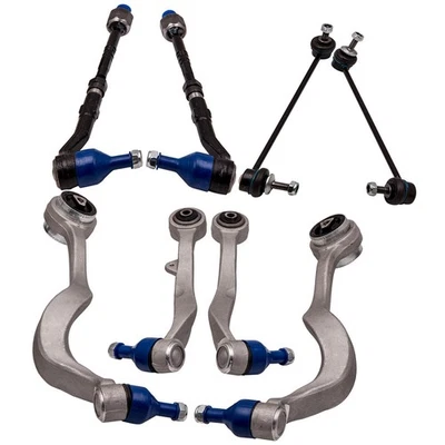 8x Brazos de control inferiores delanteros diestro y derecho para BMW E60/E61 525i 2004-2009 2010 535i 545i Foto 1 de 4