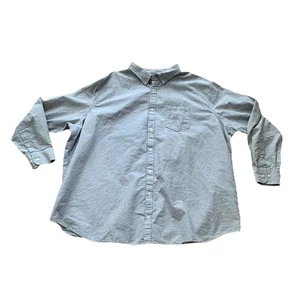 Sonoma Hemd Herren 4XB Grau Everyday Oxford Classic Button-Down Baumwolle - Bild 1 von 12