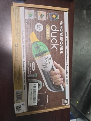 NEW Horsepower Duck Cordless, Ultra-Compact, Powerful Vacuum As Seen On-TV - Image 1 of 3
