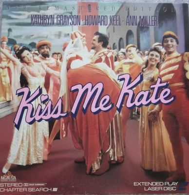Kiss me Kate Musical Laser Disc LD Film Video CD Laserdisk Englisch - Bild 1 von 4