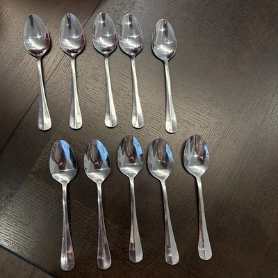 10 Stainless Towle Liberty Belle pattern Teaspoons 6 inches - Image 1 of 4