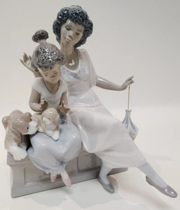 Statuina porcellana LLADRO 5994 Meet My Friend collezione Black Legacy senza scatola - Foto 1 di 5