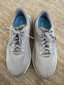 Saucony Echelon 10 Zapatos Mujer 9.5 Azul Gris Correr Tenis Atléticos NUEVO - Imagen 1 de 5