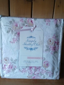 Vintage Neu Simply Shabby Chic Rachel Ashwell Rouge Schönheit Twin Bettwäscheset - Bild 1 von 8