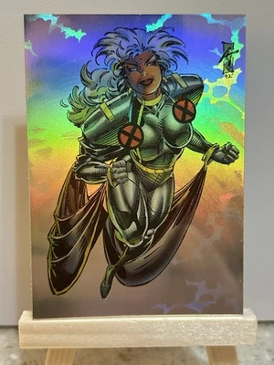 🔸Storm H-3 X-Men Hologram Card🔸 1993 Skybox Marvel Entertainment - Image 1 of 2
