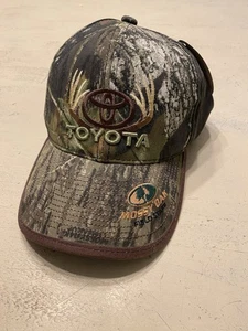 NEW TOYOTA MOSSY OAK FIELD STAFF CAMO HAT CAP ANTLERS 4x4 ADULT SIZE - Picture 1 of 10