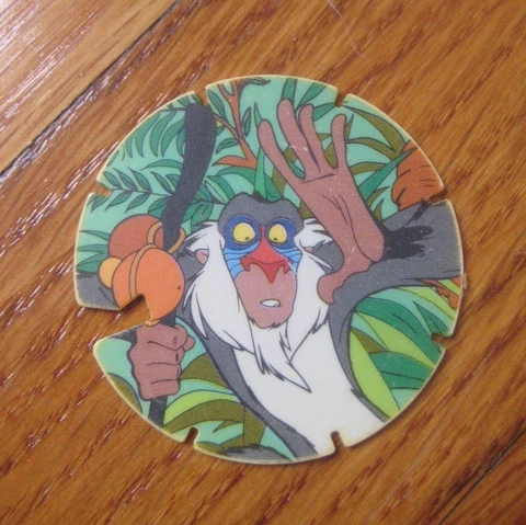 vintage Disney Lion King RAFIKI TAZO Arma volador 47 collectible toy Evercrisp Cover