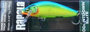 FISHING LURES RAPALA COUNTDOWN ELITE CDE 55 5,5 cm GDPRT color (sinking) - Picture 1 of 1