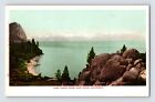 Postcard California Lake Tahoe Ca Cave Rock Landscape Pre-1907 Unposted