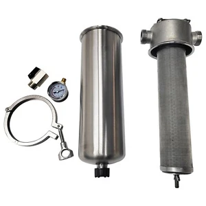 Herramienta de filtración de filtro frontal de acero inoxidable cartucho de filtro de 10" 1" NPT 8000L/h - Imagen 1 de 24