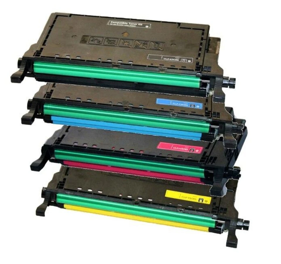 4PK BKCMY Toner Cart For Samsung CLT508L CLT-K508L C508L M508L Y508L CLP-620 670 - Image 1 of 1