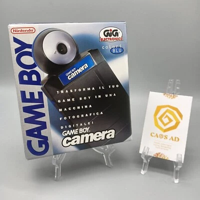 Game Boy Camera GIG BLU Nuovo Aperto Mai Utilizzato - Immagine 1 di 4