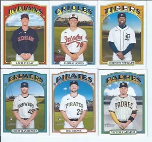 Will Crowe 2021 Topps Heritage High Numbers RC SP - Bild 1 von 1