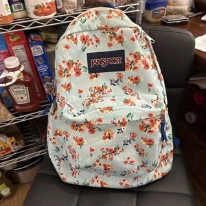 Jansport floral backpack - Picture 1 of 8