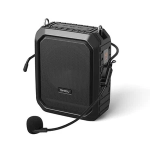 Voice Amplifier For Teachers 18w Portable Megaphone Pa Systems Speakerwork Of 1 - Picture 1 of 7