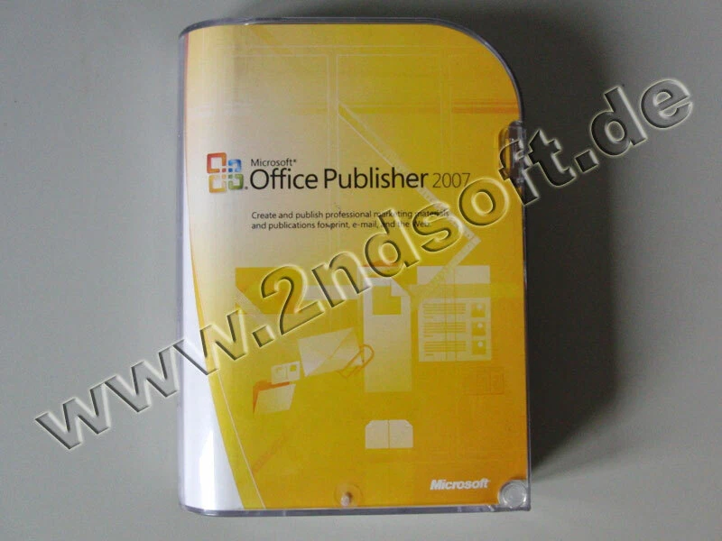 Publisher 2007, englisch - neu, SKU: 164-04130 (kompatibel mit Office 2007) - Bild 1 von 1