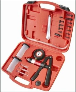 Brake Line Bleeder Bleeding Pressure Vacuum Car Repair Hand Pump Kit Set B4030 - Picture 1 of 9