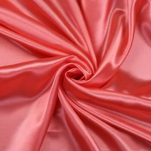 10 Yard Satin Fabric Sewing Craft DIY Wedding Party Décor Silky Sateen fabric NW - Picture 1 of 50