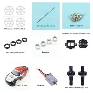 KingVal Wheel Hub/Tire/Bearing/Car Shell For WLtoys K969 K979 K989 K999 RC Car - Picture 1 of 17