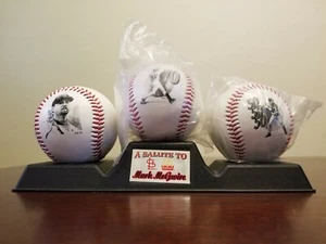Mark McGwire Home Run Record Baseball Set Mcdonalds Salute - Bild 1 von 10