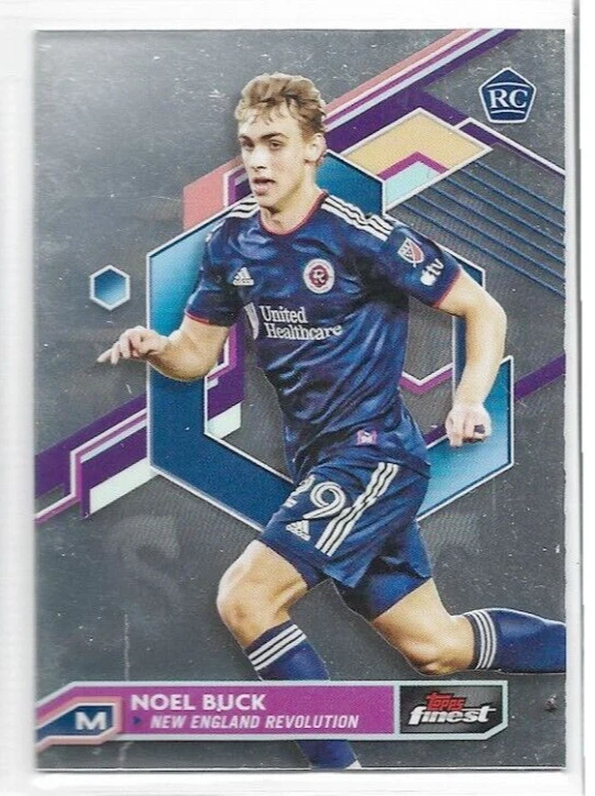 Noel Buck New England Revolution 2023 Topps Finest MLS Rookie #29 - Image 1 of 1