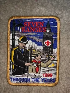 Boy Scout 1999 Camp Seven Ranges 7R Buckeye Council Ohio WD Boyce London Patch - Picture 1 of 1