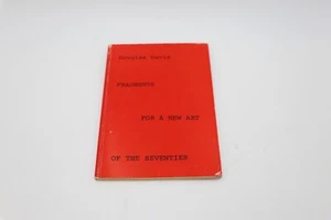Douglas Davis: Fragmente für eine neue Kunst der Siebziger 1975 gut + 600 Exemplare - Bild 1 von 6