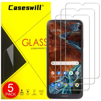 For Nokia G100 Caseswill Premium HD-Clear 9H Tempered Glass Screen Protector - Image 1 of 4