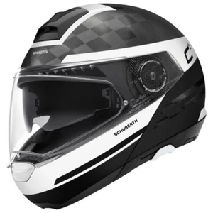 New Schuberth C4 Pro Carbon Helmet - Tempest White - 55 (S) #4568234360 - Picture 1 of 1