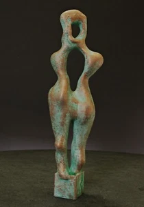 Scultura originale firmata "Venere di Obeid" Prof. em. Andreas Loeschner-Gornau - Foto 1 di 12