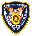 Wadley Alabama Al Sheriff Police Patch State Seal Eagle State Flag Us Flag ~