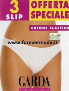 6 Slip donna Garda a fianco basso in morbido cotone elasticizzato art 3900 - Imagen 1 de 1